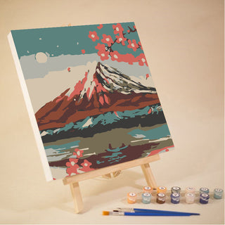 Quadro Paesaggio Floreale