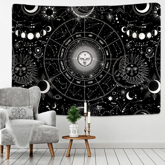 Tappezzeria mandala stelle