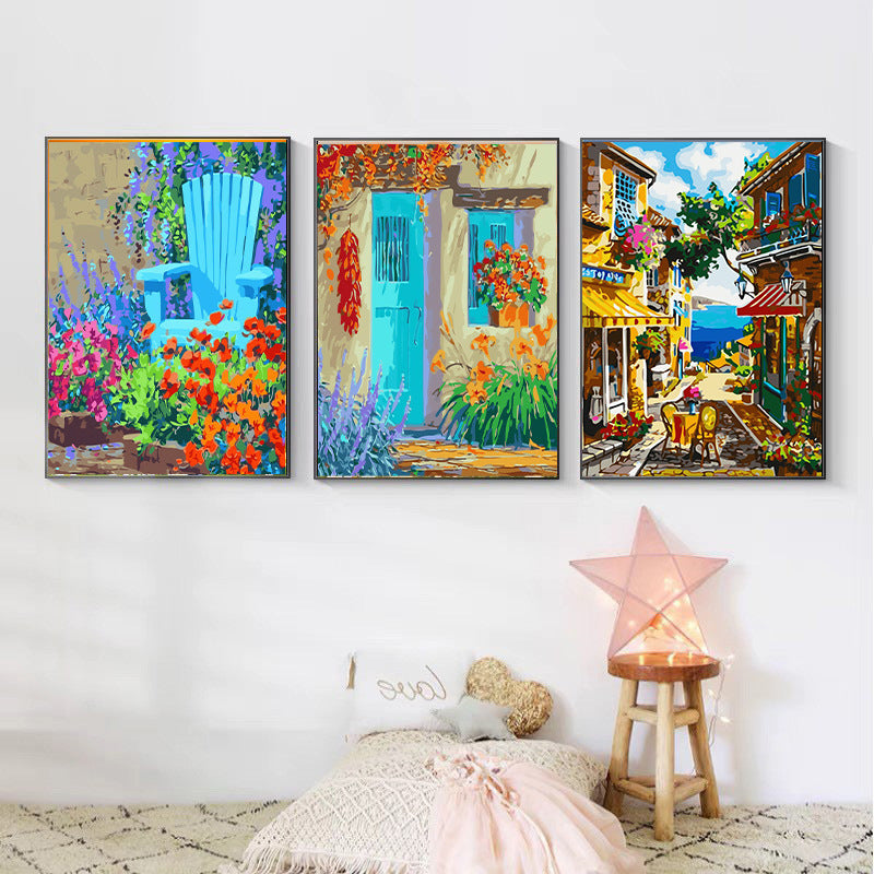 Quadro nordic paesaggio