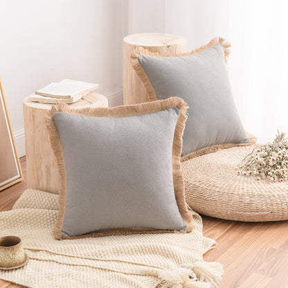 Cuscino cotone-lino stile nordico