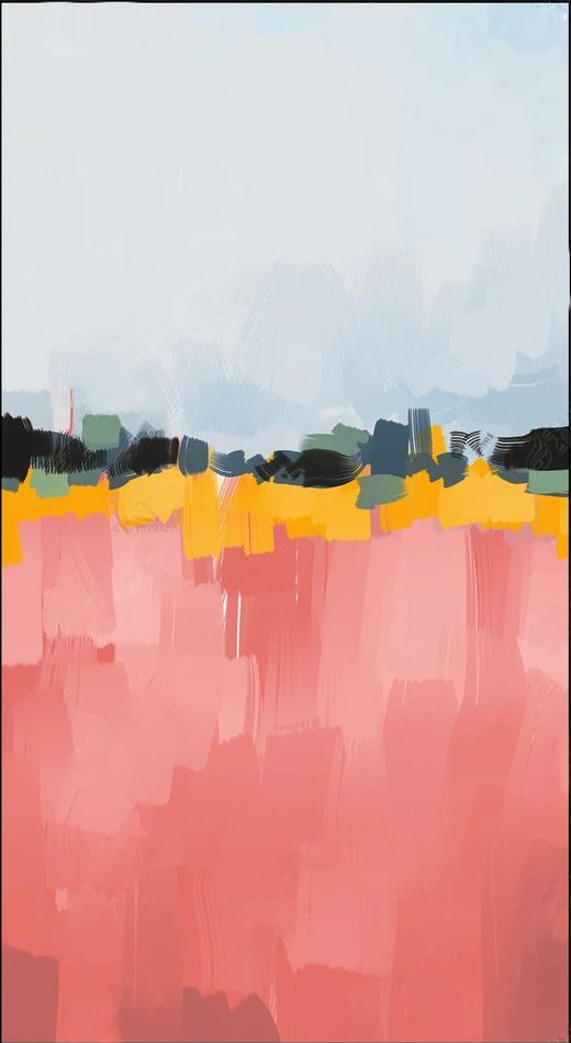 Quadro Colorblock Minimalista