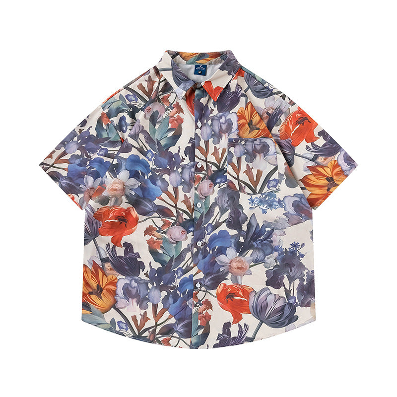 Camicia Dipinta Floreale
