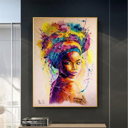 Quadro Donna Africana