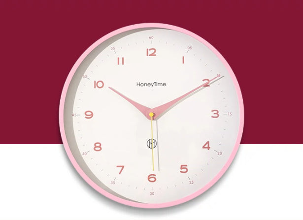 Orologio da parete Arancione retrò