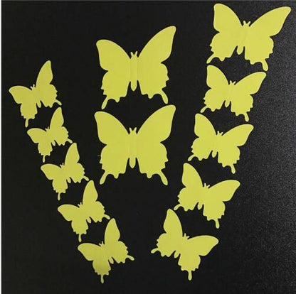 Adesivo murale Farfalle 3D