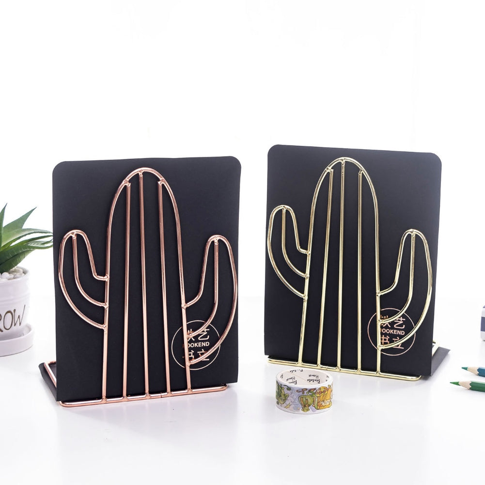 Reggilibri cactus metallo
