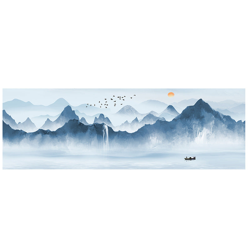 Quadro paesaggio azzurro