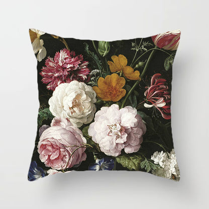 Federe rose vintage sfondo nero