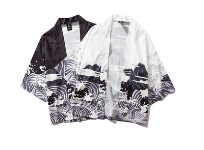 Cardigan arte giapponese