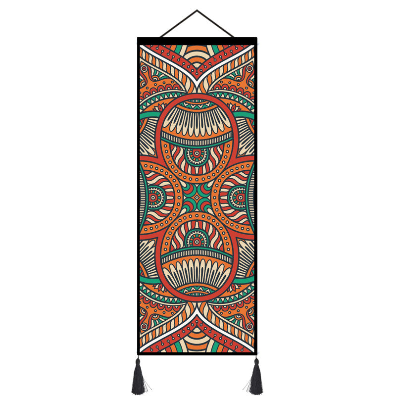 Quadro su tela Mandala indiani colorati