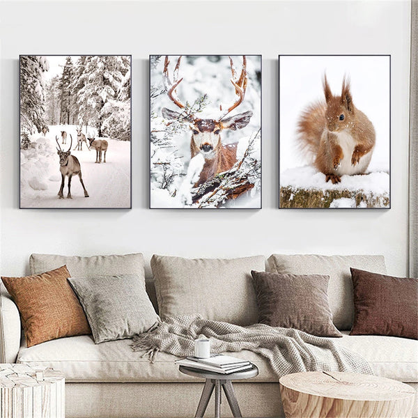 Quadro animali nordici