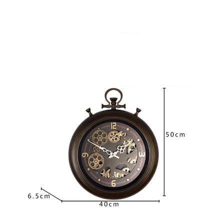 Orologio da parete Steampunk ingranaggi