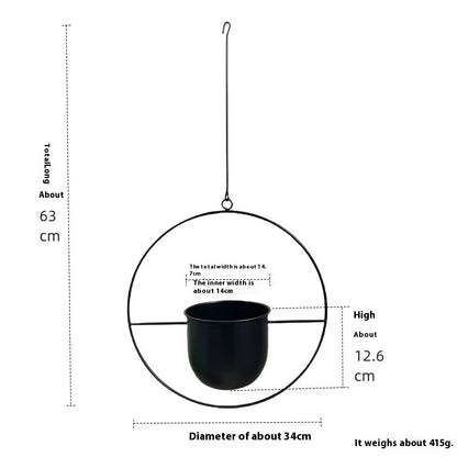 Vaso ferro portapiante