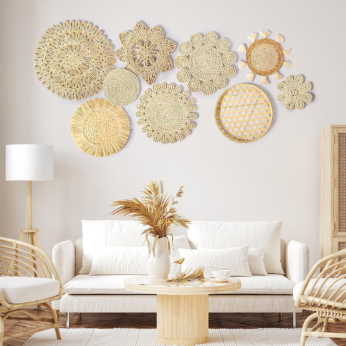 Decorazione paglia bohemien