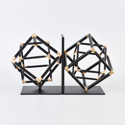 Cubo decorativo metallo