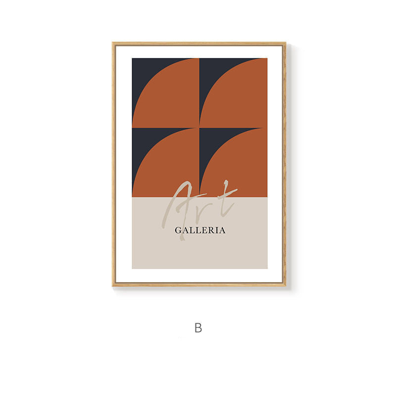 Quadro retro astratto