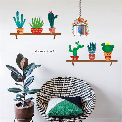 Adesivo murale cactus