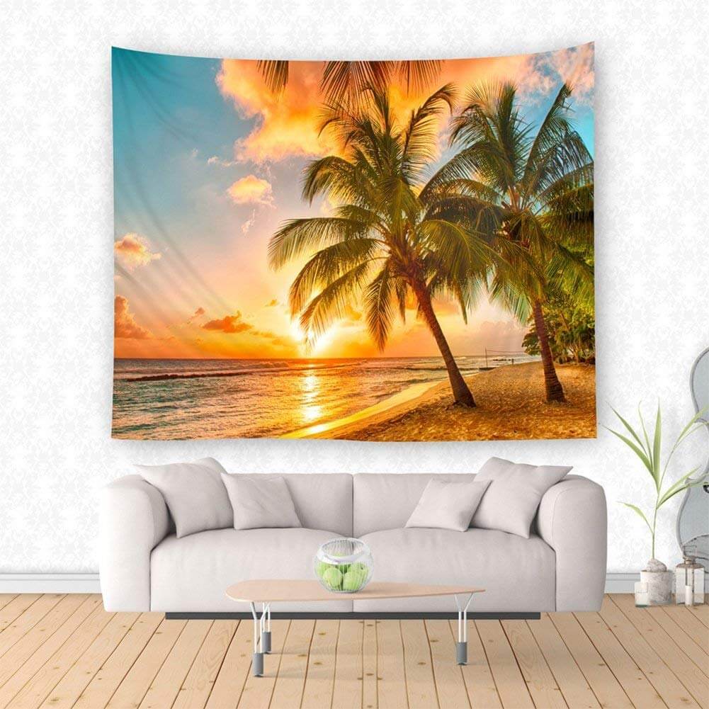 Arazzo Tramonto Hawaiano