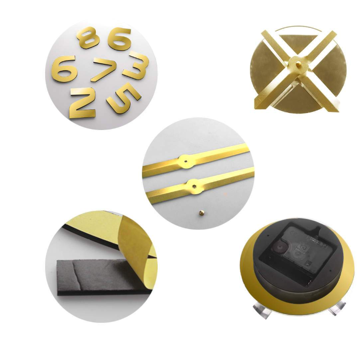 Orologio da parete Silhouette dodici cani