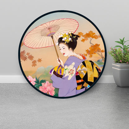 Quadro geisha stile giapponese
