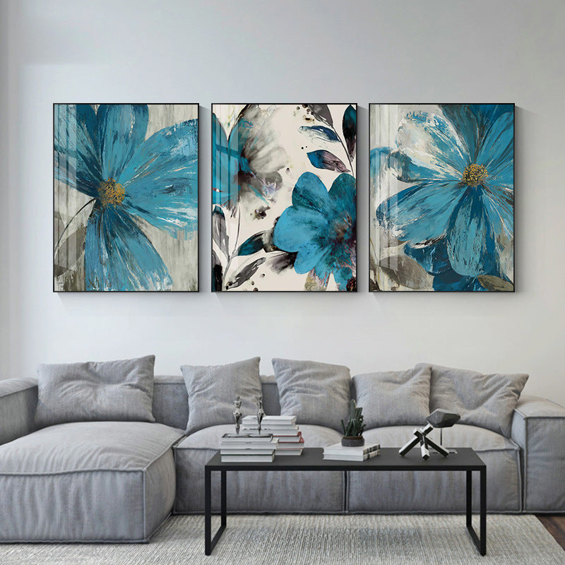 Quadro astratto fiori