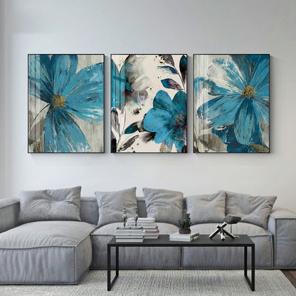 Quadro astratto fiori
