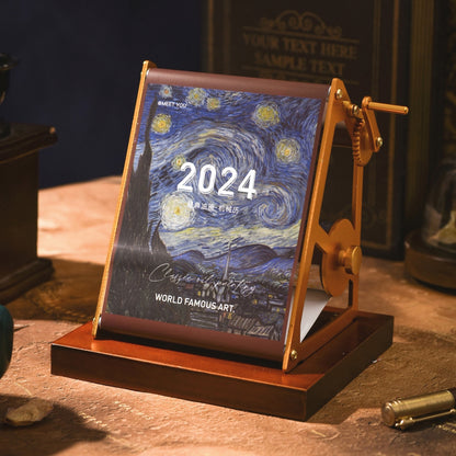 Calendario stampa arte