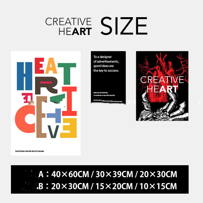Set poster decorativi