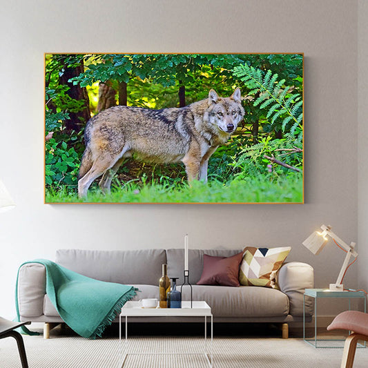 Quadro su tela Tramonto africano