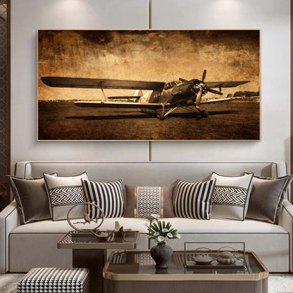 Poster aereo vintage