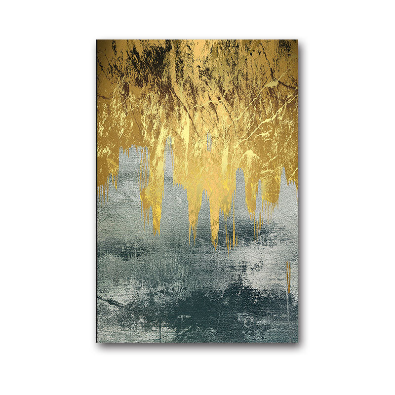 Quadro astratto dorato