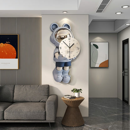 Orologio da parete Astronauta blu