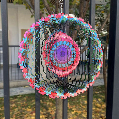 Carillon mandala rotante