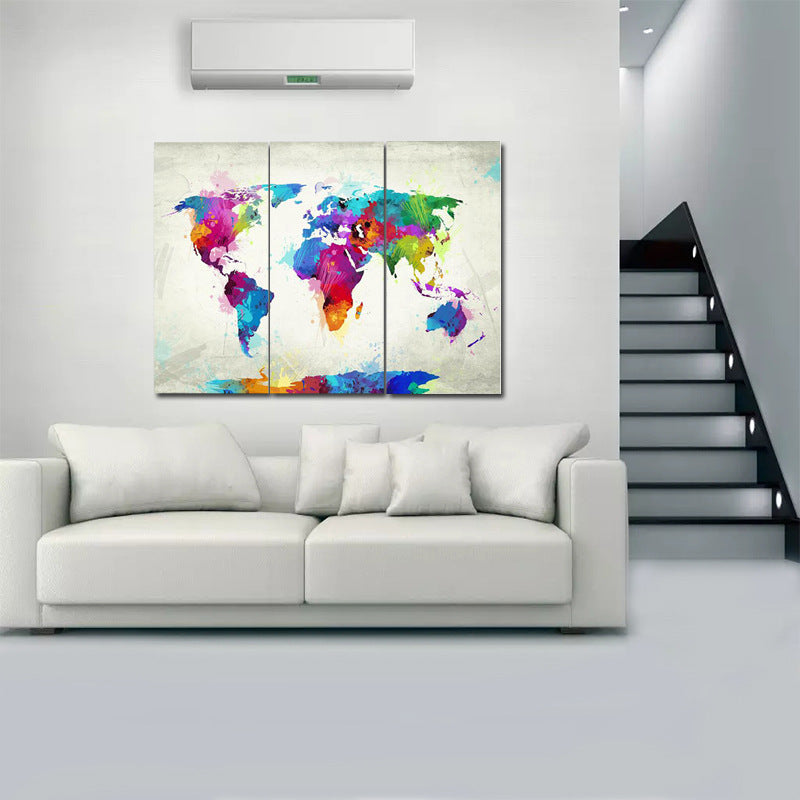 Quadro astratto acquerello
