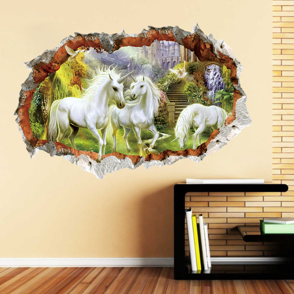 Adesivo paesaggio 3D