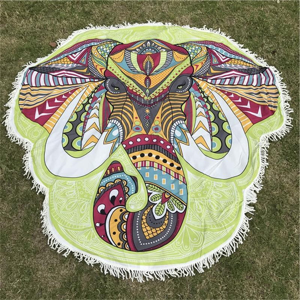 Arazzo mandala elefante