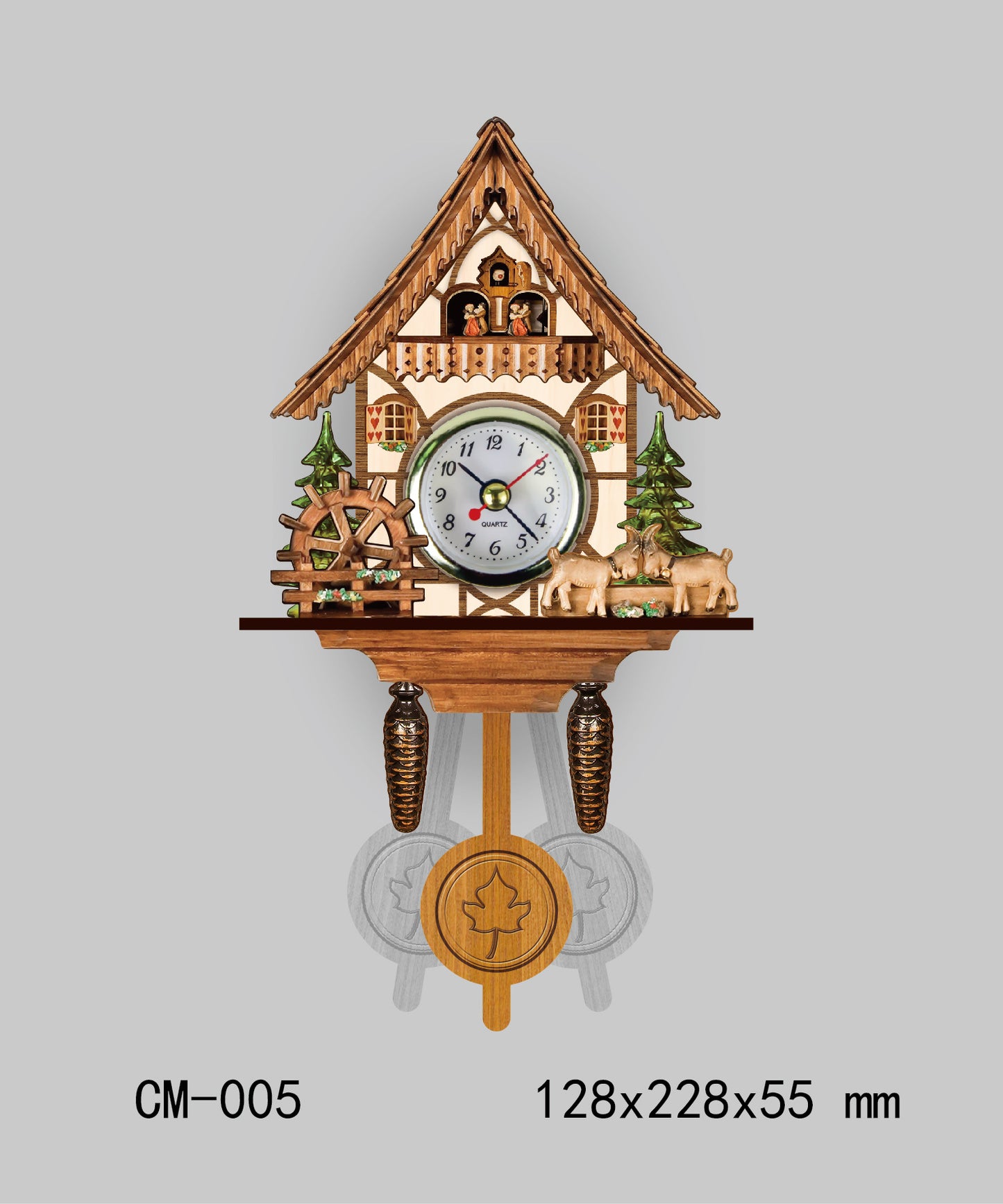 Orologio da parete Cuckoo alpino