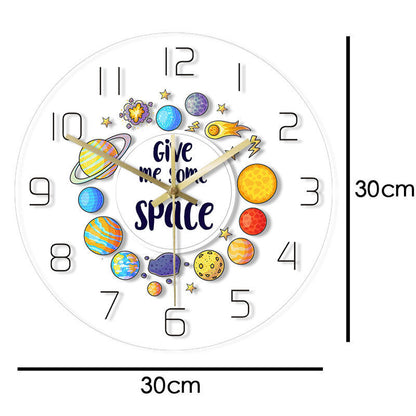 Orologio da parete Floreale pendolo