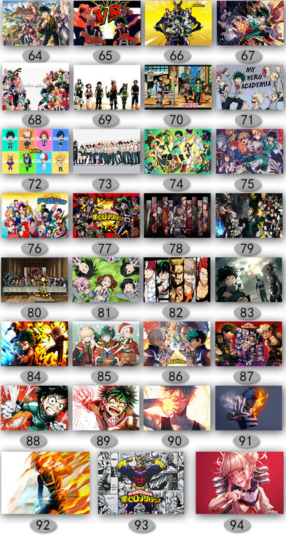 Poster Personaggi Anime