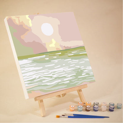 Quadro Paesaggio Floreale