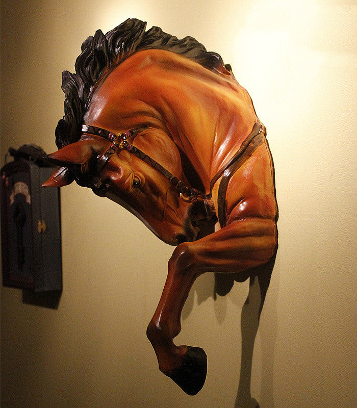 Testa cavallo resina