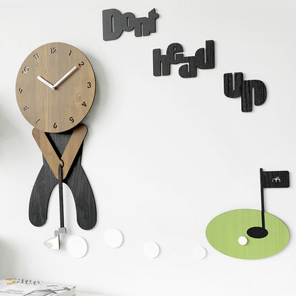 Orologio da parete Sagomato legno
