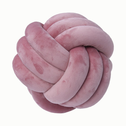 Cuscino pon pon in velluto