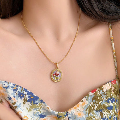 Collana Fiore Vintage