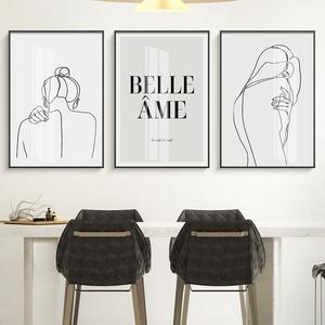 Quadro Donna Minimale