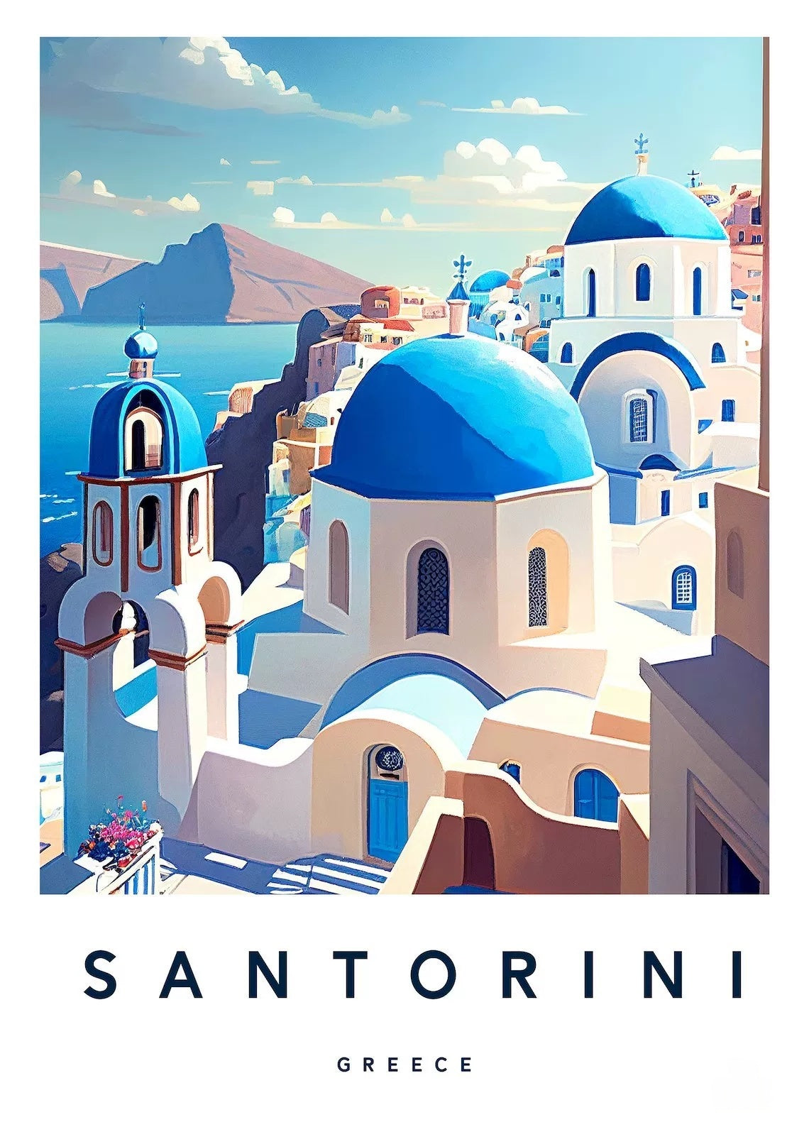 Poster Skyline di Firenze