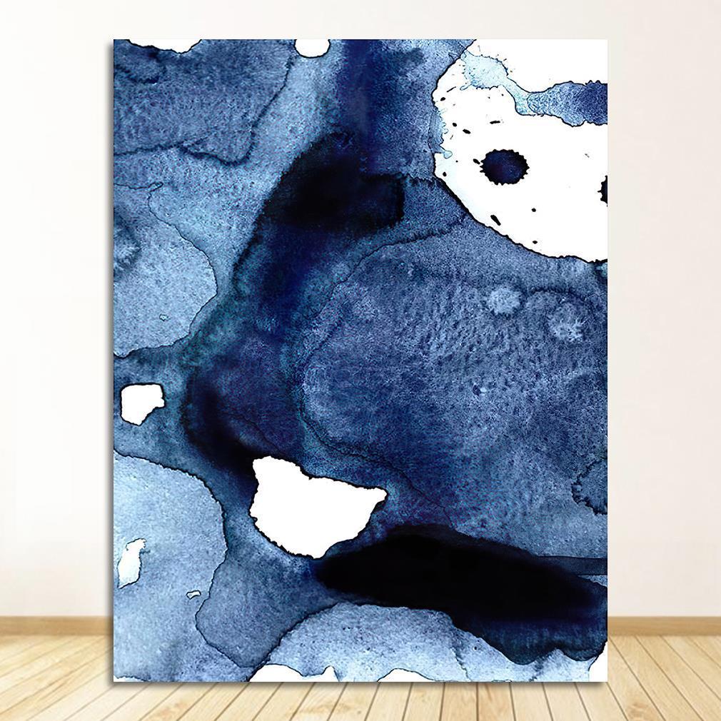 Quadro astratto blu