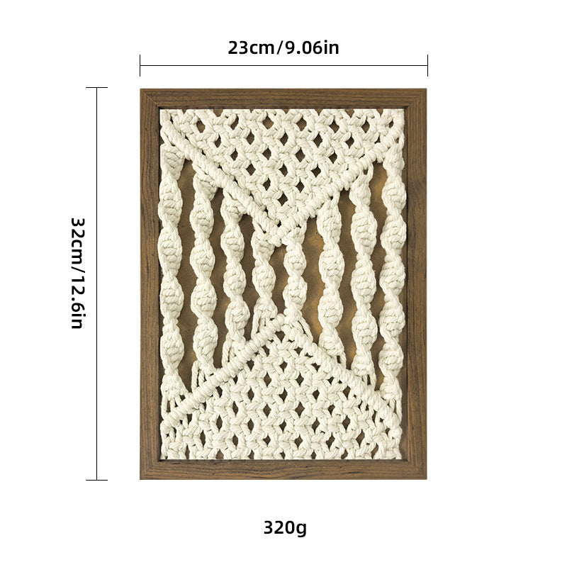 Decorazione tessuta in cotone