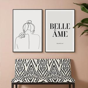 Quadro Donna Minimale