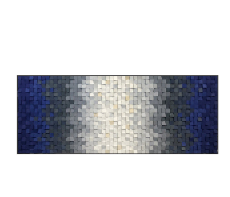 Quadro mosaico legno